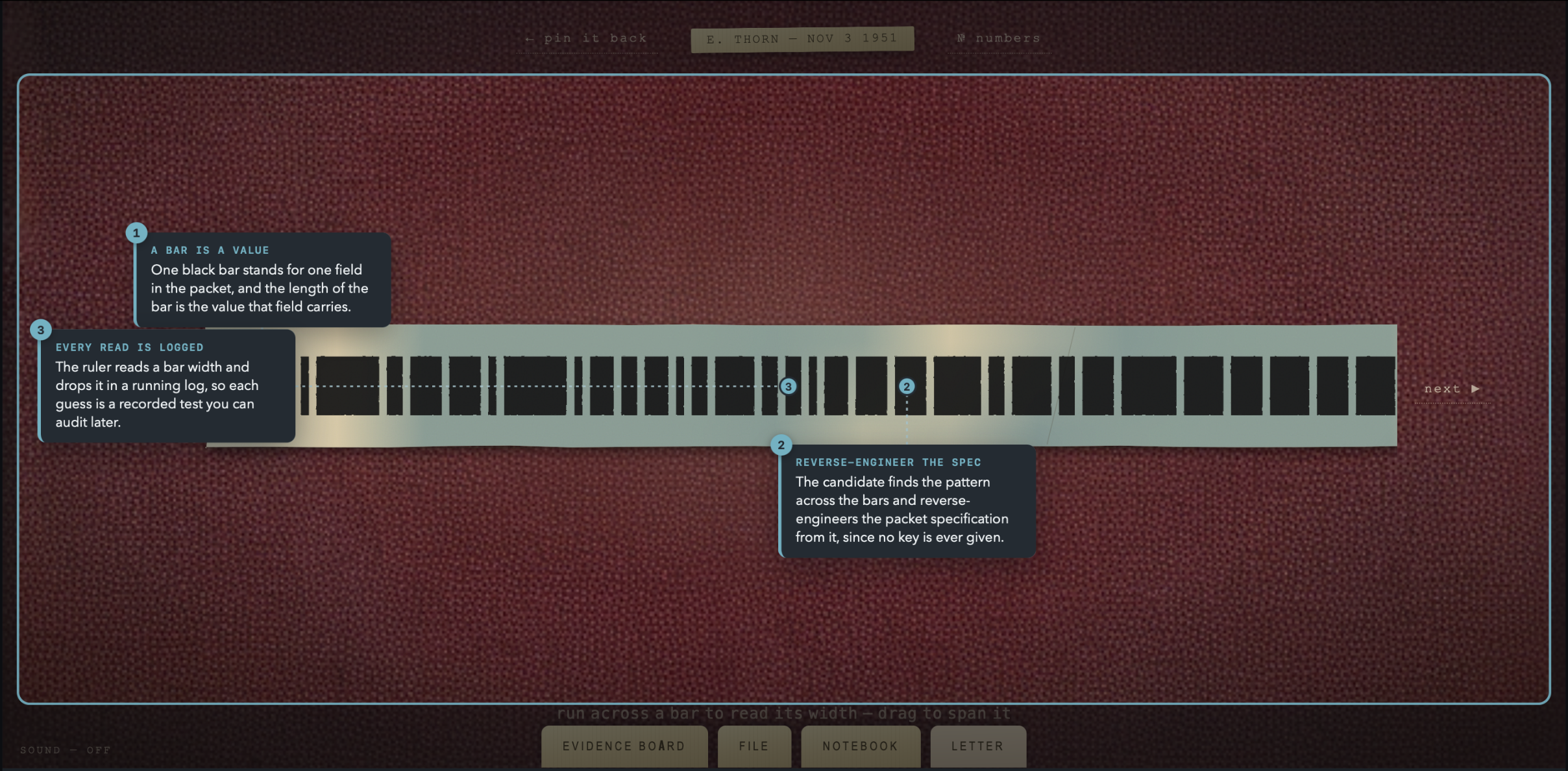 Pattern recognition — game-based assessment